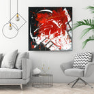 L'univers en couleur by Carole St-Germain on GIANT ART - black abstract