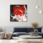 L'univers en couleur by Carole St-Germain on GIANT ART - black abstract