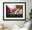 Bien enraciné by Carole St-Germain on GIANT ART - red abstract artistes du québec