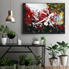 Bien enraciné by Carole St-Germain on GIANT ART - yellow abstract