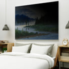 L.éclaircie by Yvon Lemieux on GIANT ART - green landscape