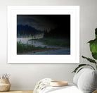 L.éclaircie by Yvon Lemieux on GIANT ART - green landscape