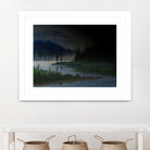 L.éclaircie by Yvon Lemieux on GIANT ART - green landscape