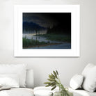 L.éclaircie by Yvon Lemieux on GIANT ART - green landscape