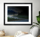 L.éclaircie by Yvon Lemieux on GIANT ART - green landscape