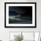 L.éclaircie by Yvon Lemieux on GIANT ART - green landscape