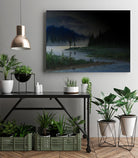 L.éclaircie by Yvon Lemieux on GIANT ART - green landscape