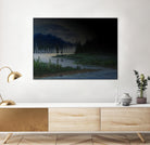 L.éclaircie by Yvon Lemieux on GIANT ART - green landscape