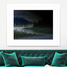 L.éclaircie by Yvon Lemieux on GIANT ART - green landscape