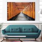 Fushimi Inari Shrine, Kyoto by Nick Jackson on GIANT ART - orange photo art