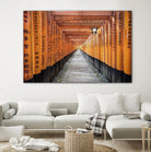 Fushimi Inari Shrine, Kyoto by Nick Jackson on GIANT ART - orange photo art