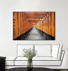Fushimi Inari Shrine, Kyoto by Nick Jackson on GIANT ART - orange photo art