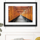 Fushimi Inari Shrine, Kyoto by Nick Jackson on GIANT ART - orange photo art