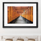 Fushimi Inari Shrine, Kyoto by Nick Jackson on GIANT ART - orange photo art