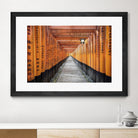 Fushimi Inari Shrine, Kyoto by Nick Jackson on GIANT ART - orange photo art