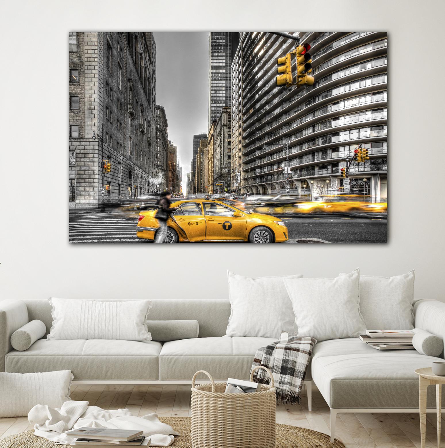 No rest in New York by Nick Jackson on GIANT ART - grey city scene