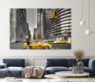 No rest in New York by Nick Jackson on GIANT ART - grey city scene