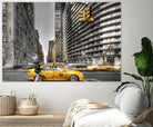 No rest in New York by Nick Jackson on GIANT ART - grey city scene