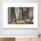 No rest in New York by Nick Jackson on GIANT ART - grey city scene