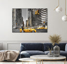 No rest in New York by Nick Jackson on GIANT ART - grey city scene