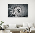 The Tulip Staircase, Greenwich by Nick Jackson on GIANT ART - black architectural