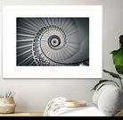 The Tulip Staircase, Greenwich by Nick Jackson on GIANT ART - black architectural