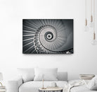 The Tulip Staircase, Greenwich by Nick Jackson on GIANT ART - black architectural