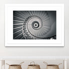 The Tulip Staircase, Greenwich by Nick Jackson on GIANT ART - black architectural