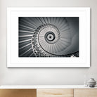 The Tulip Staircase, Greenwich by Nick Jackson on GIANT ART - black architectural