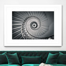 The Tulip Staircase, Greenwich by Nick Jackson on GIANT ART - black architectural