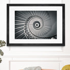 The Tulip Staircase, Greenwich by Nick Jackson on GIANT ART - black architectural