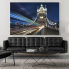 Tower Bridge traffic by Nick Jackson on GIANT ART - green city scene