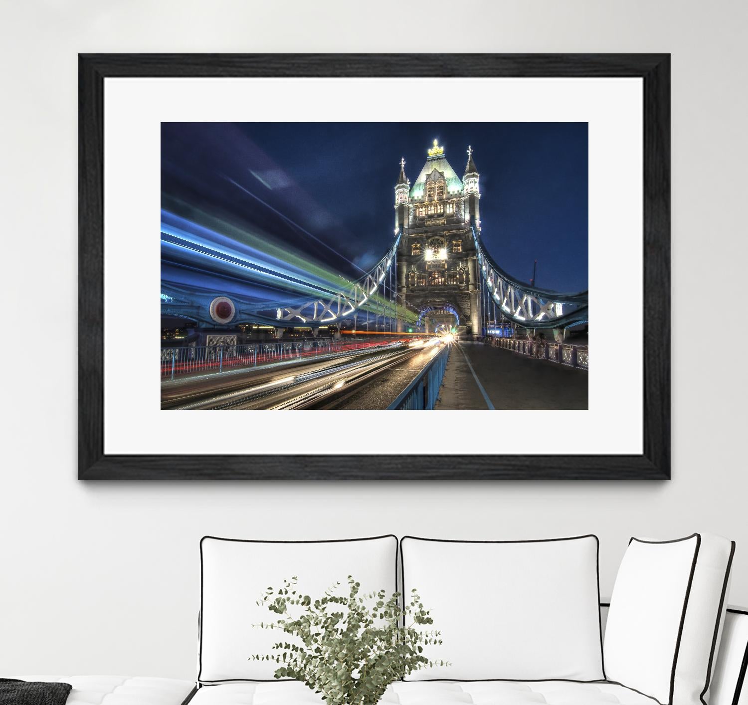 Tower Bridge traffic by Nick Jackson on GIANT ART - green city scene