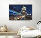 Tower Bridge traffic by Nick Jackson on GIANT ART - green city scene