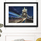 Tower Bridge traffic by Nick Jackson on GIANT ART - green city scene