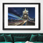 Tower Bridge traffic by Nick Jackson on GIANT ART - green city scene