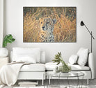 Watching her cubs by Nick Jackson on GIANT ART - black animals
