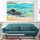 Hawaii 5.0 by Ron Simpkins on GIANT ART - grey sea scene