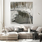In the Deep Woods by Ron Simpkins on GIANT ART - white winter scenes