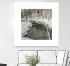 In the Deep Woods by Ron Simpkins on GIANT ART - white winter scenes
