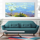 Little Lily Sunday by Ron Simpkins on GIANT ART - blue landscape