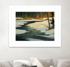 Un petit coin caché by Yvon Lemieux on GIANT ART - green landscape artistes du québec