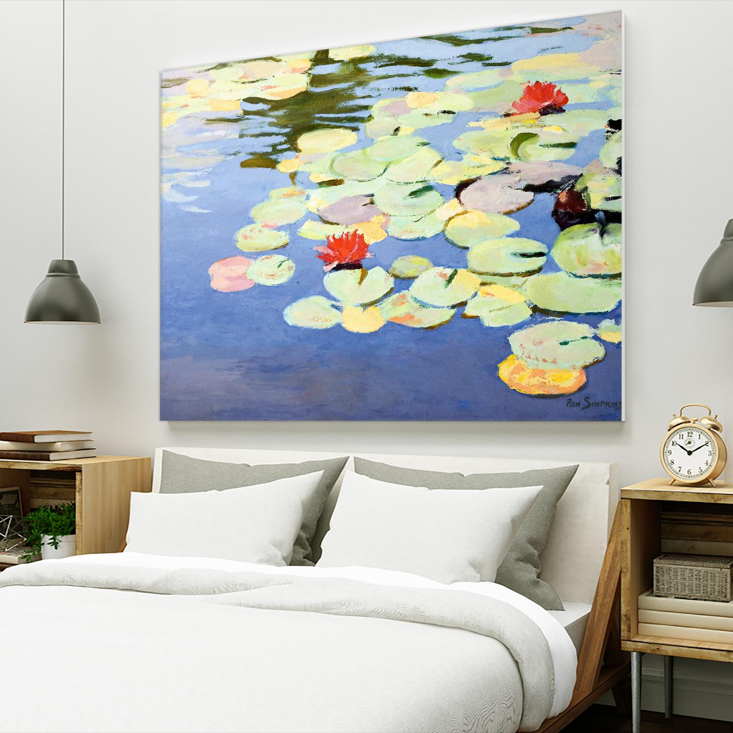 Mello and Marvelous by Ron Simpkins on GIANT ART - green sea scene