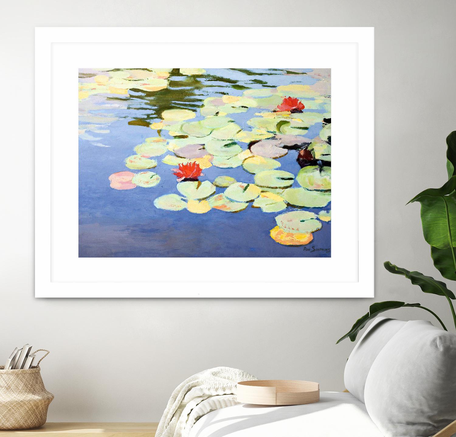 Mello and Marvelous by Ron Simpkins on GIANT ART - green botanical canadien