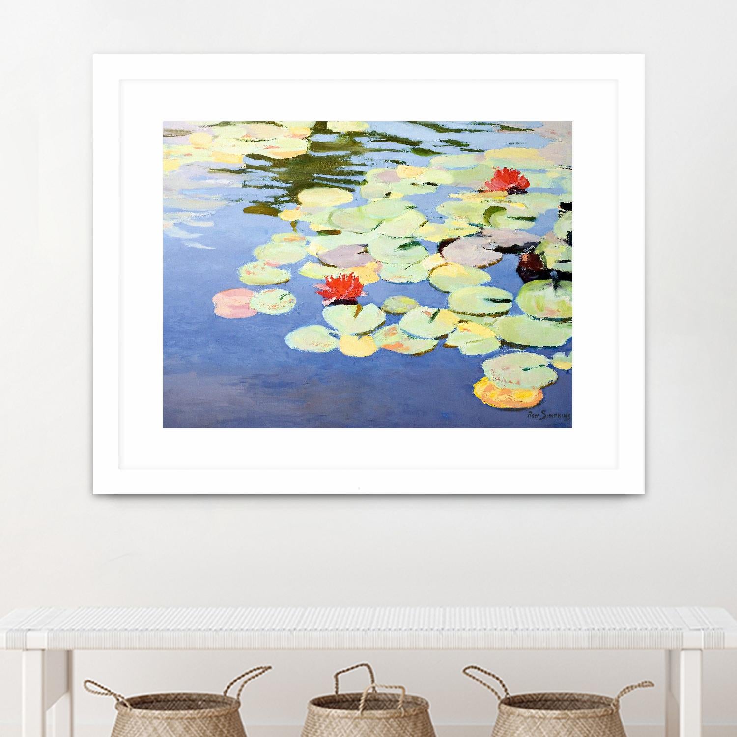 Mello and Marvelous by Ron Simpkins on GIANT ART - green botanical canadien