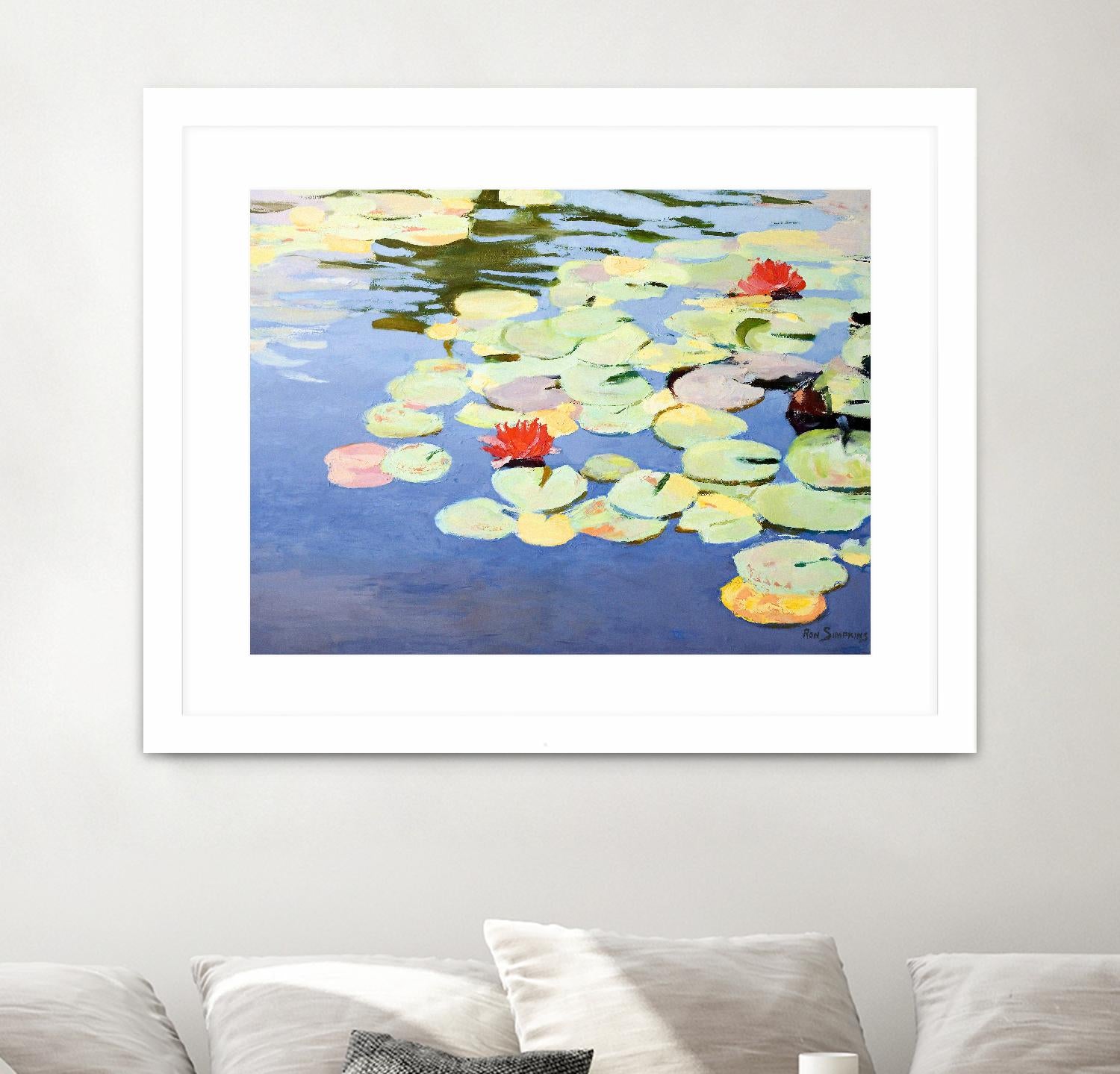 Mello and Marvelous by Ron Simpkins on GIANT ART - green botanical canadien