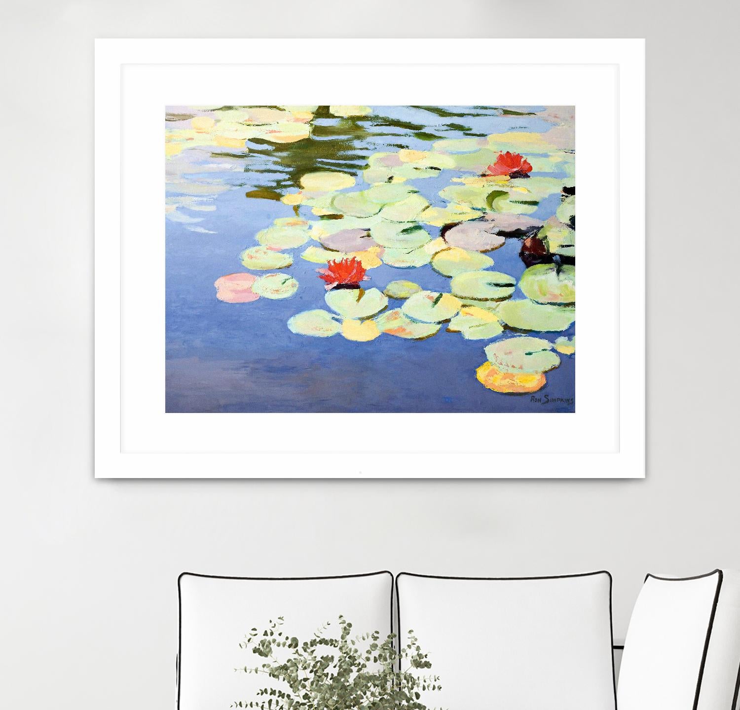 Mello and Marvelous by Ron Simpkins on GIANT ART - green botanical canadien