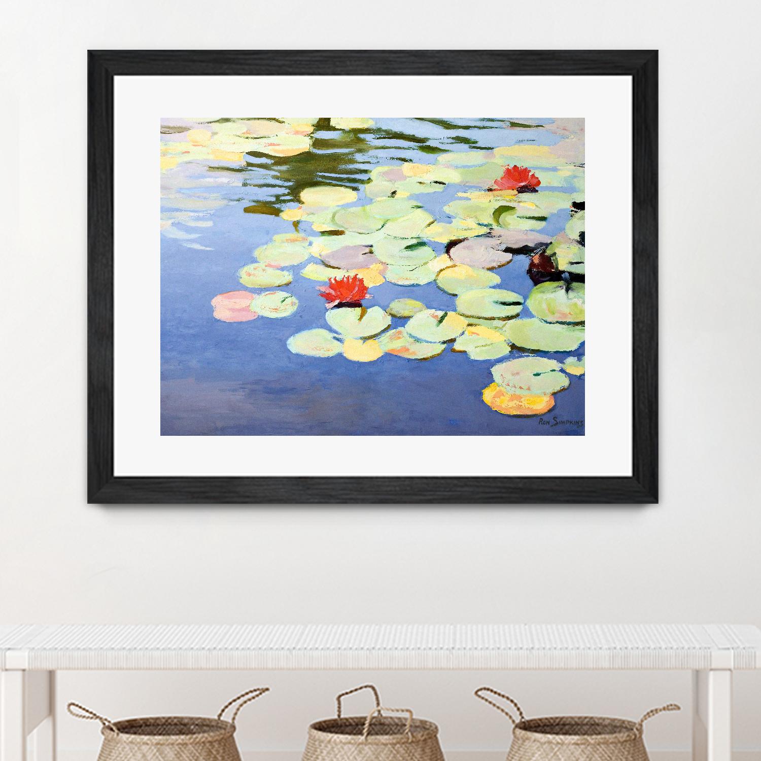 Mello and Marvelous by Ron Simpkins on GIANT ART - green botanical canadien