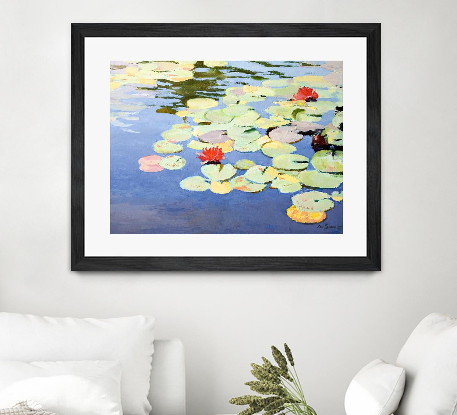 Mello and Marvelous by Ron Simpkins on GIANT ART - green botanical canadien