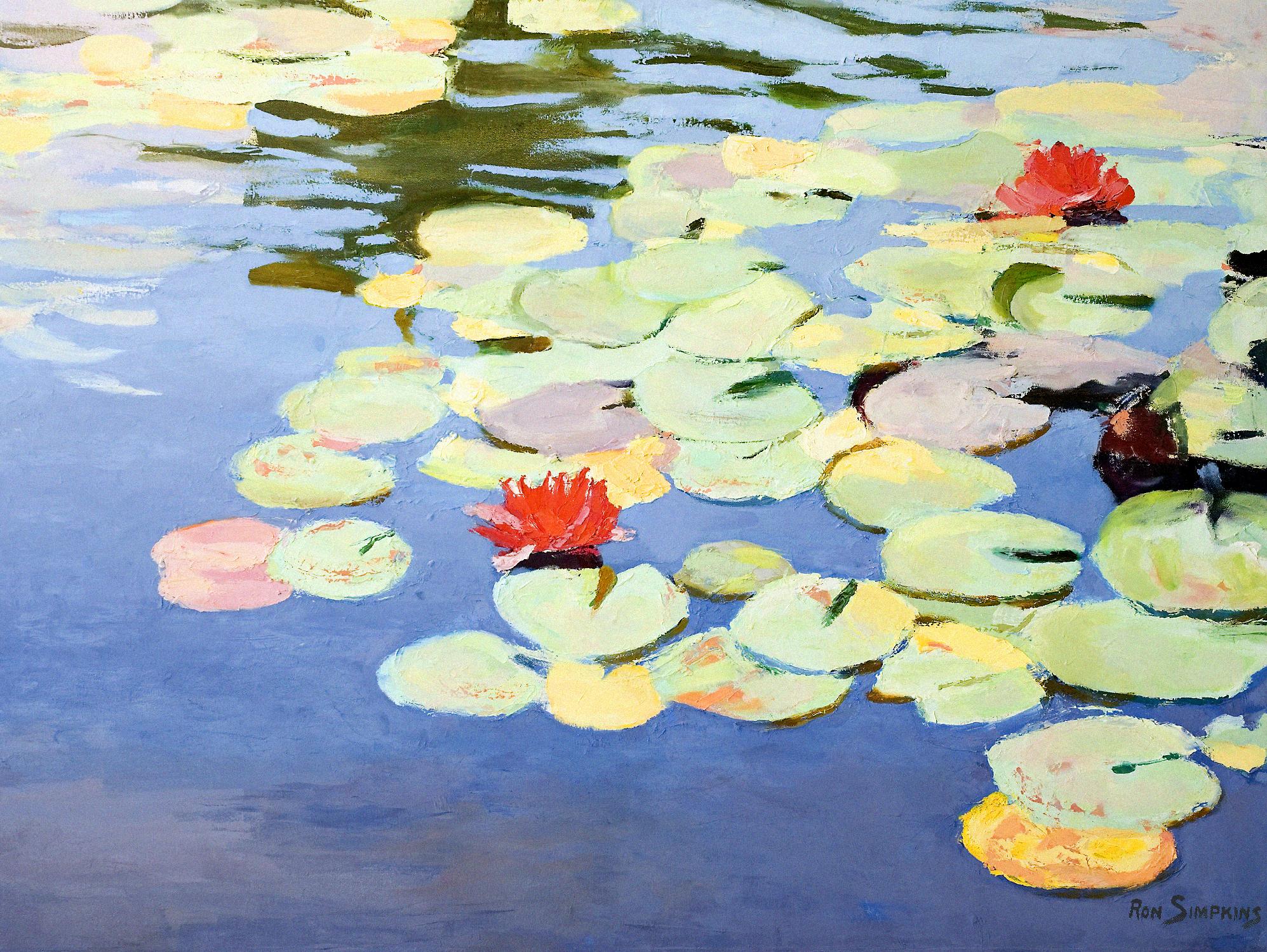 Mello and Marvelous by Ron Simpkins on GIANT ART - green sea scene